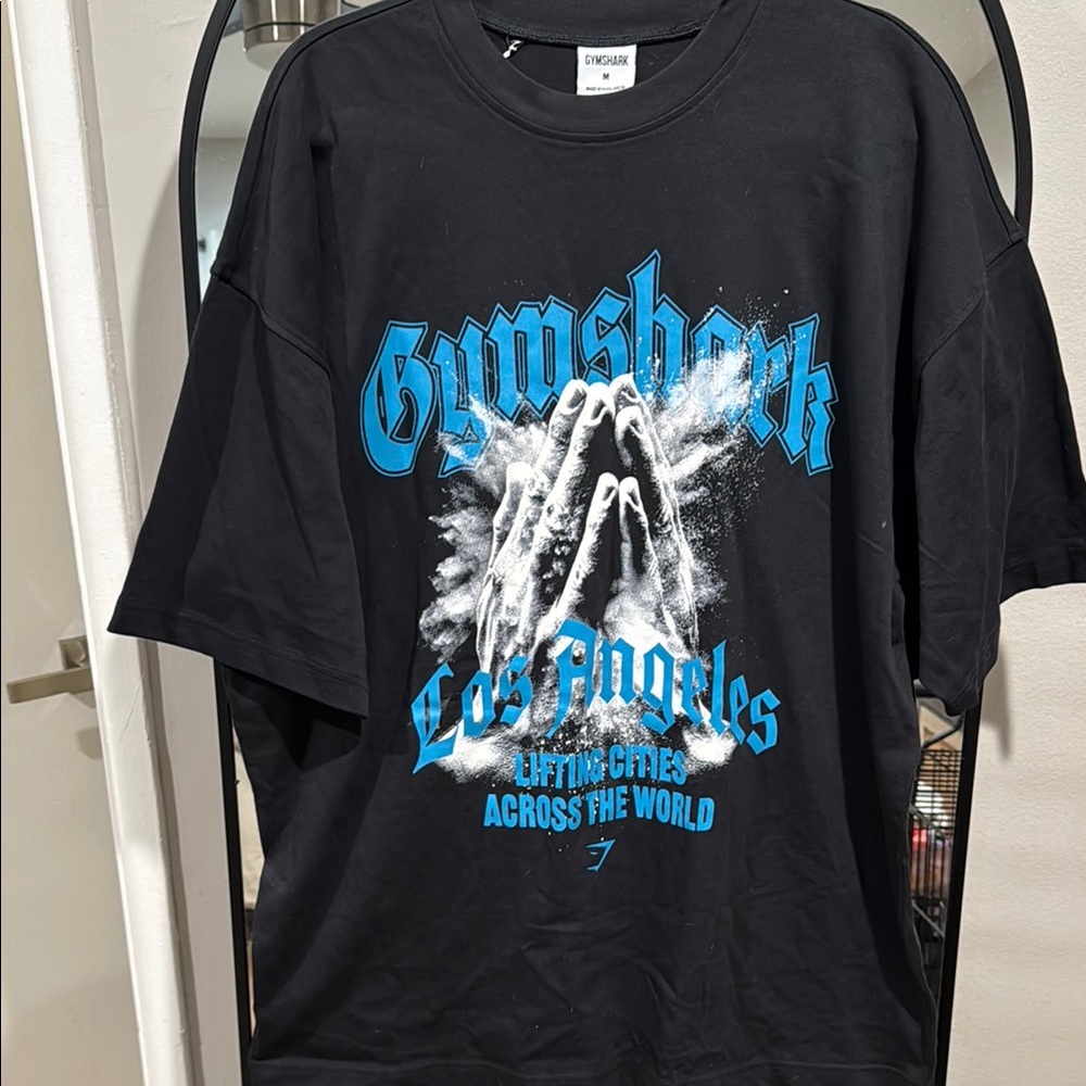 Gymshark Black Graphic Shirt